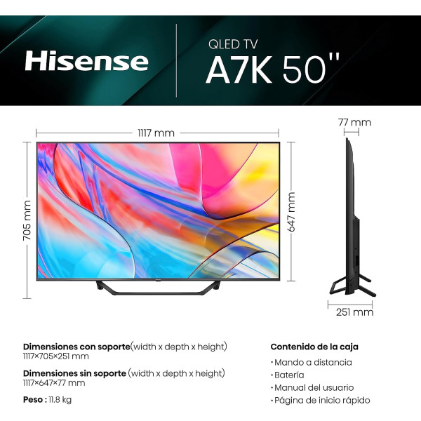 Hisense 50A7KQ