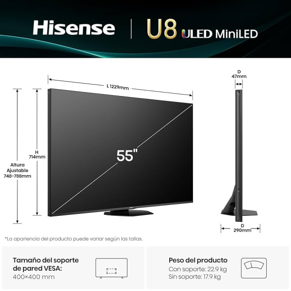 Hisense 55U8Q