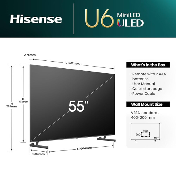 Hisense 55U6NQ