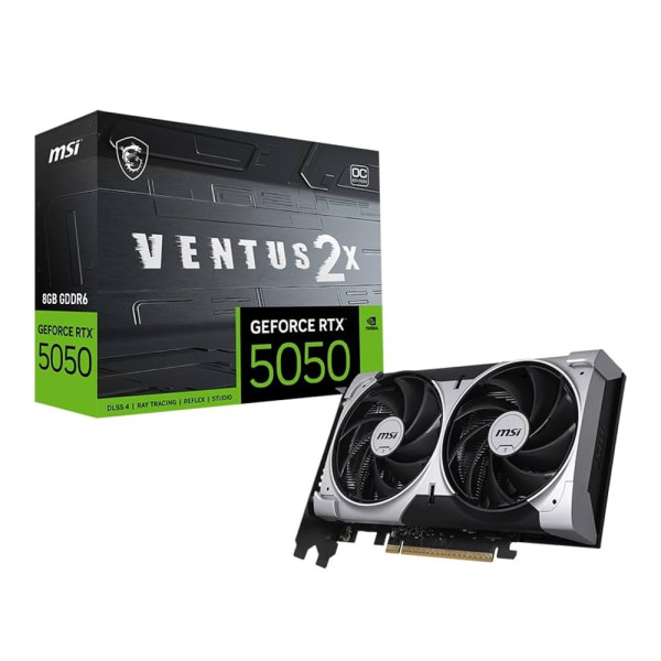 MSI GeForce RTX 5050 8G VENTUS 2X OC (912-V538-002, G5050-8V2C)