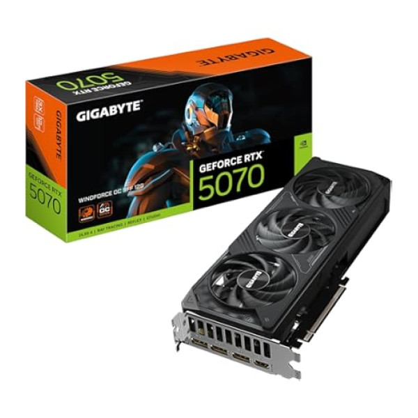 GIGABYTE GeForce RTX 5070 GAMING OC 12G (GV-N5070GAMING OC-12GD)