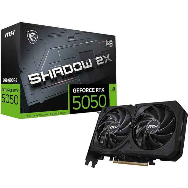 MSI GeForce RTX 5050 8G SHADOW 2X OC