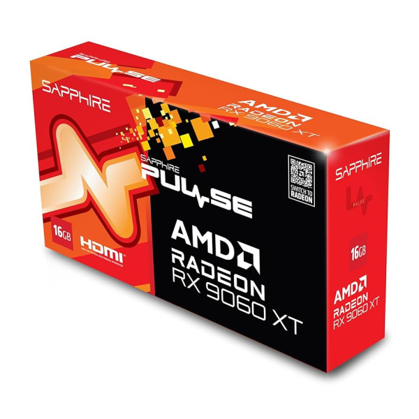 Sapphire Pulse Radeon RX 9060 XT 16GB (11350-03)