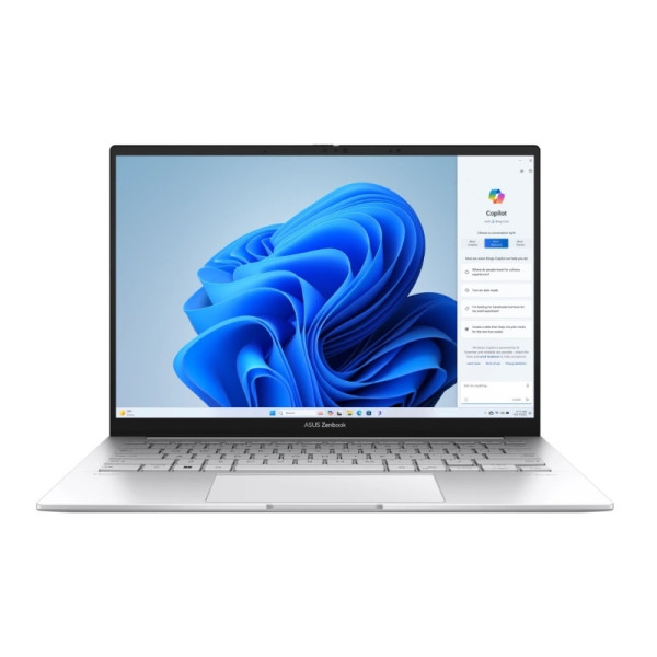 Ноутбук ASUS ZenBook 14 OLED UX3405MA Foggy Silver (UX3405MA-PP302X, 90NB11R2-M00DJ0)