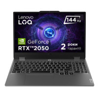Ноутбук Lenovo LOQ 15IAX9 Luna Grey (83GS00Q4RA)