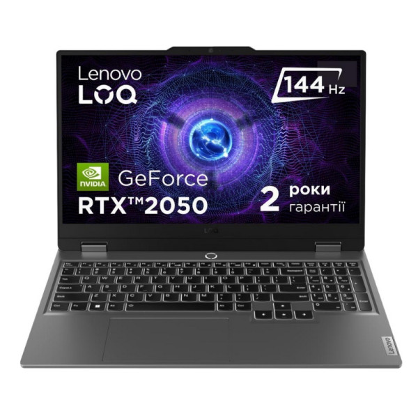 Ноутбук Lenovo LOQ 15IAX9 Luna Grey (83GS00Q4RA)