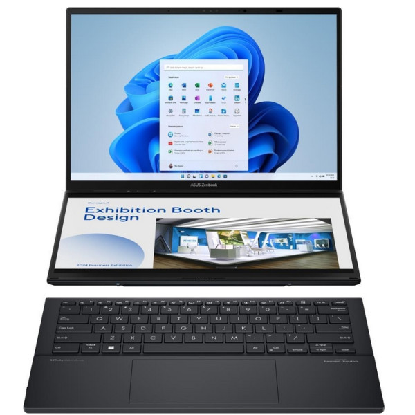 Ноутбук ASUS Zenbook Duo UX8406CA Inkwell Gray (UX8406CA-PZ043W, 90NB14X1-M001J0)