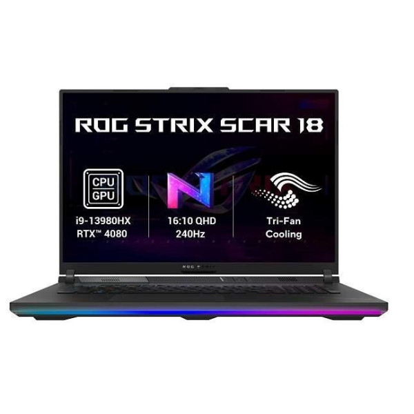 Ноутбук ASUS ROG Strix SCAR 18 G834JZ Black (G834JZ-NEBULA020W)