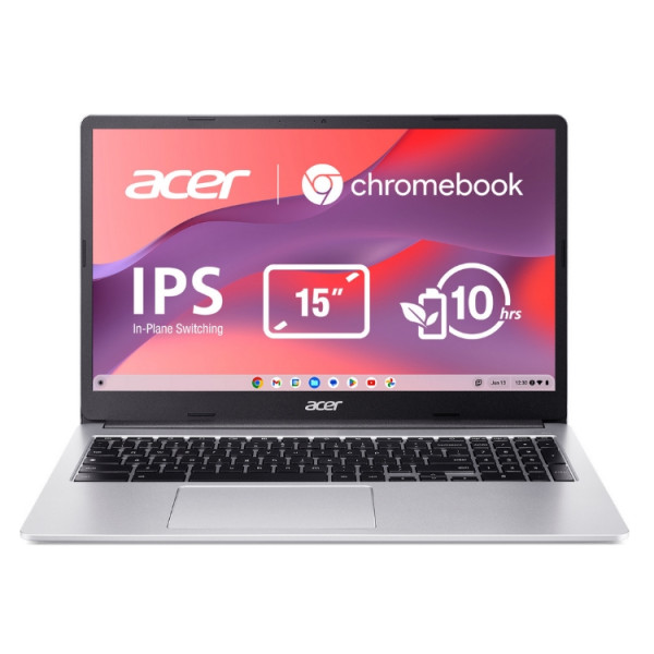 Ноутбук Acer Chromebook 315 CB315-4HT-C09F Pure Silver (NX.KBAEU.001)