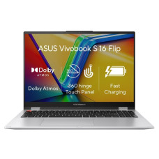 Ноутбук ASUS Vivobook S 16 Flip OLED TP3604VA Cool Silver (TP3604VA-MY137W)