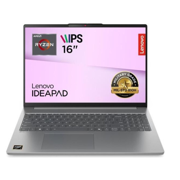 Ноутбук Lenovo IdeaPad Slim 5 16ARP10 Luna Gray (83HU001URA)