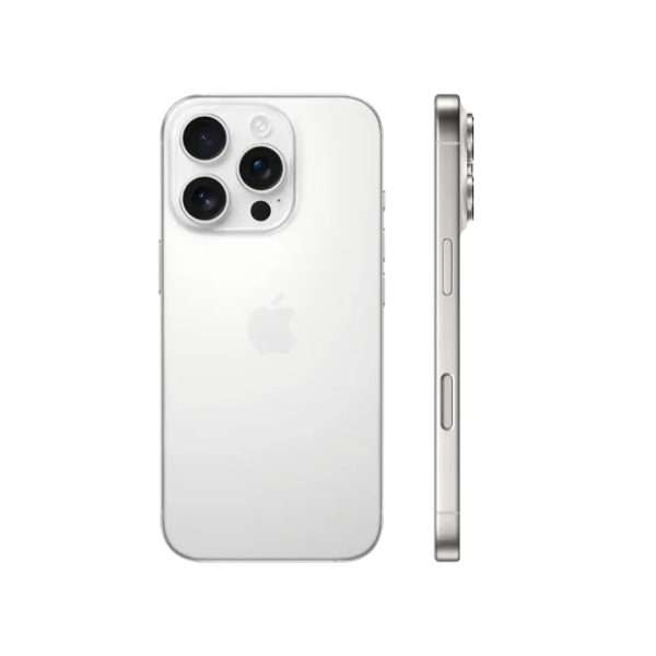 Смартфон Apple iPhone 16 Pro 128GB White Titanium (MYNE3) (Ідеальний стан), б/у