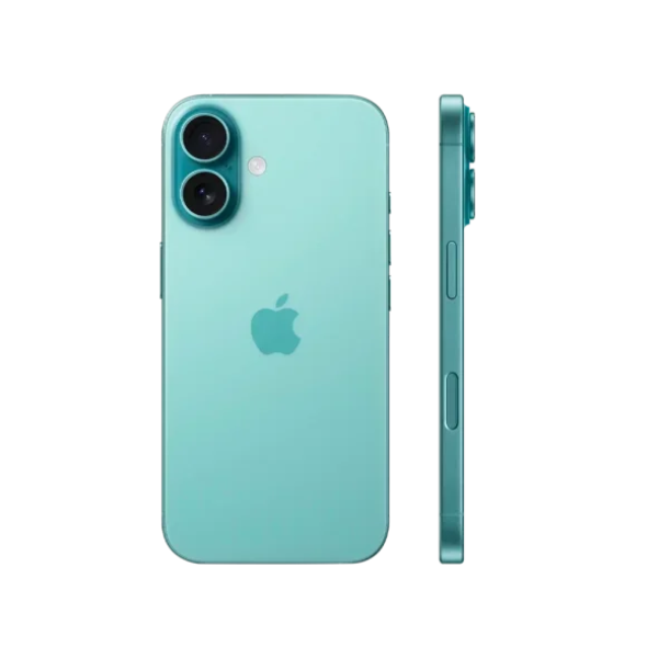 Смартфон Apple iPhone 16 128GB Teal (MYED3) (Хороший стан), б/у