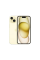 Смартфон Apple iPhone 15 128GB Yellow (MTP23) (Ідеальний стан), б/у