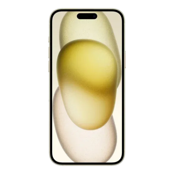 Смартфон Apple iPhone 15 128GB Yellow (MTP23) (Ідеальний стан), б/у