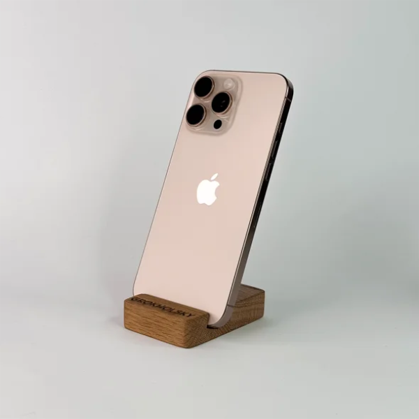Смартфон Apple iPhone 16 Pro Max 256GB eSIM Desert Titanium (MYW53) (Хороший стан), б/у