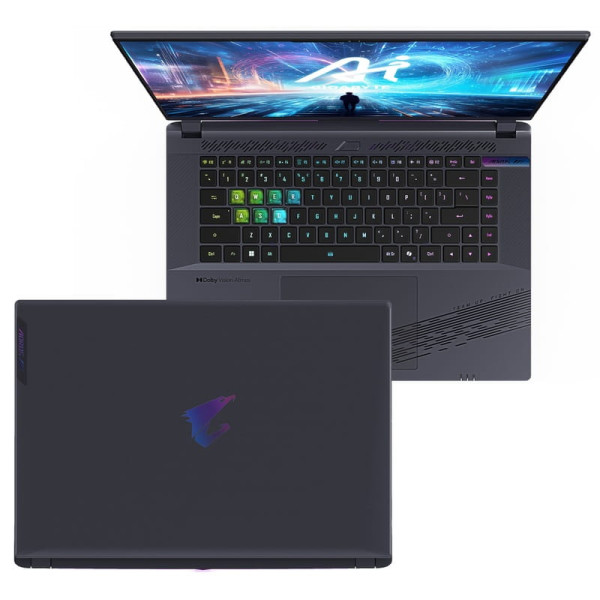 Ноутбук GIGABYTE AORUS 16X 9SG 2024 Midnight Gray (9SG-43KZC54SD)