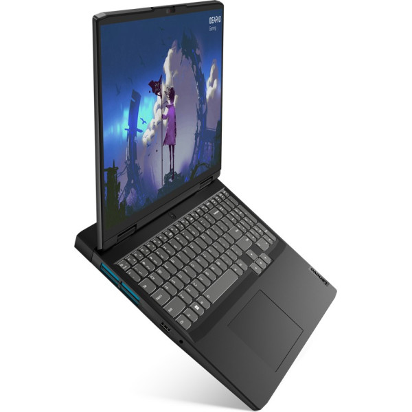 Ноутбук Lenovo IdeaPad Gaming 3 16IAH7 Onyx Grey (82SA00GBRA)